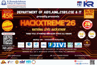 HackXtreme'26 Hackathon Poster